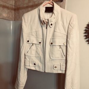 Short Waisted cream color jacket